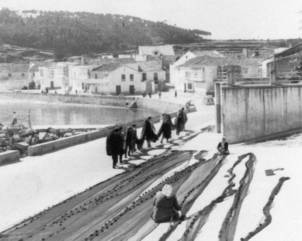 Fotos antiguas del restaurante a marina de camariñas