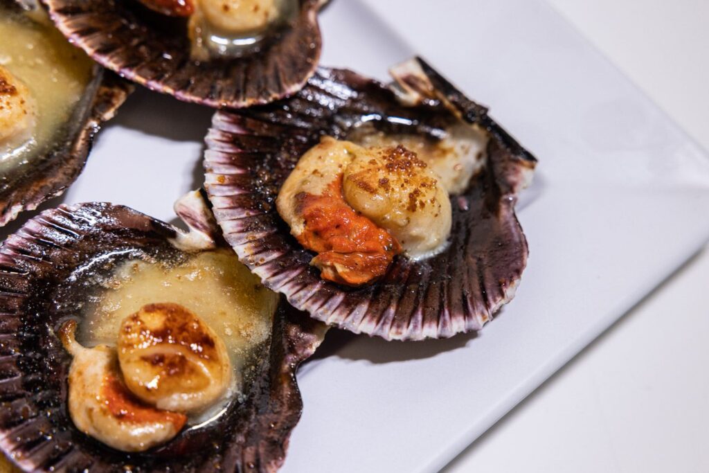 Fotos de los platos de la carta del restaurante a marina de camariñas